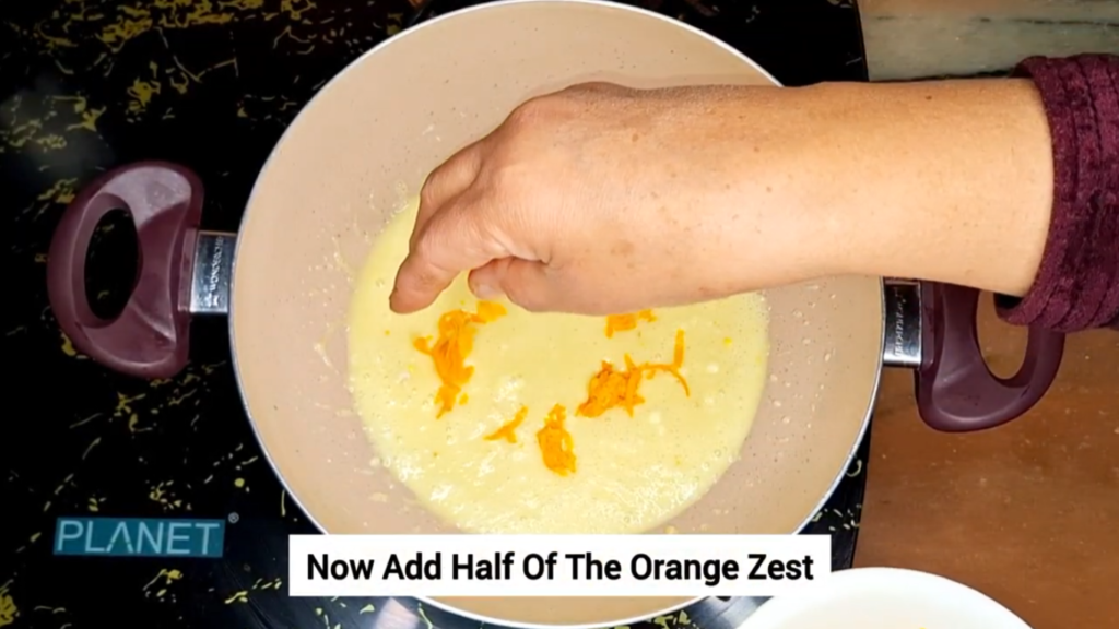 orange posset