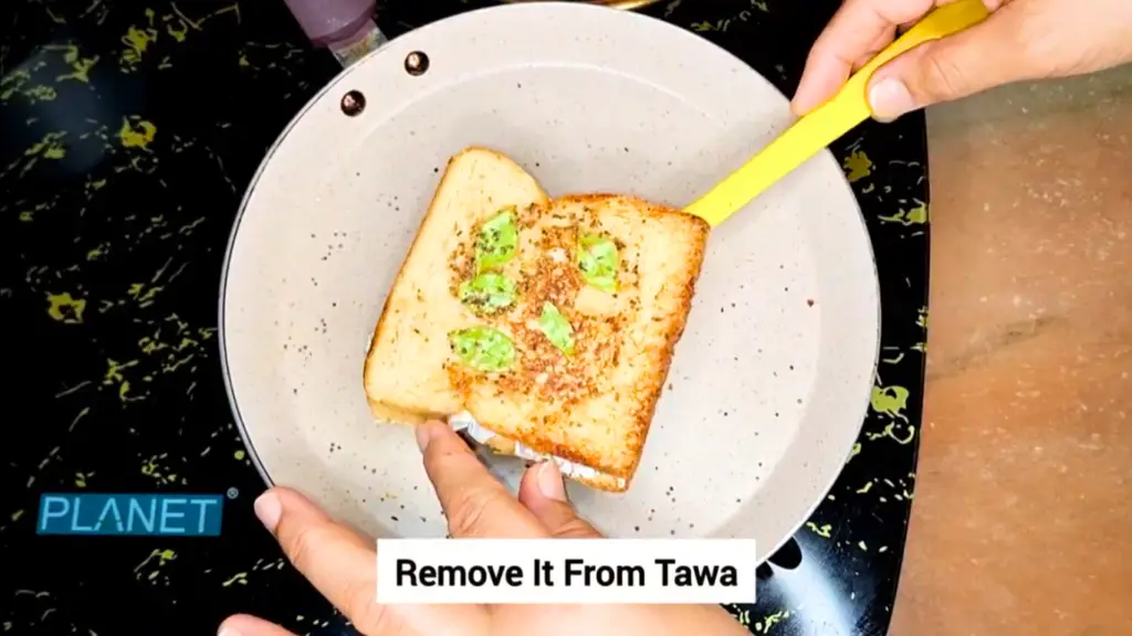 dahi tadka sandwich