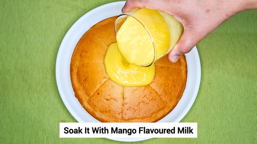 mango milk cake