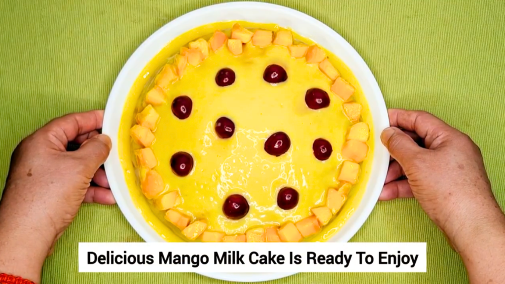 mango milk cake