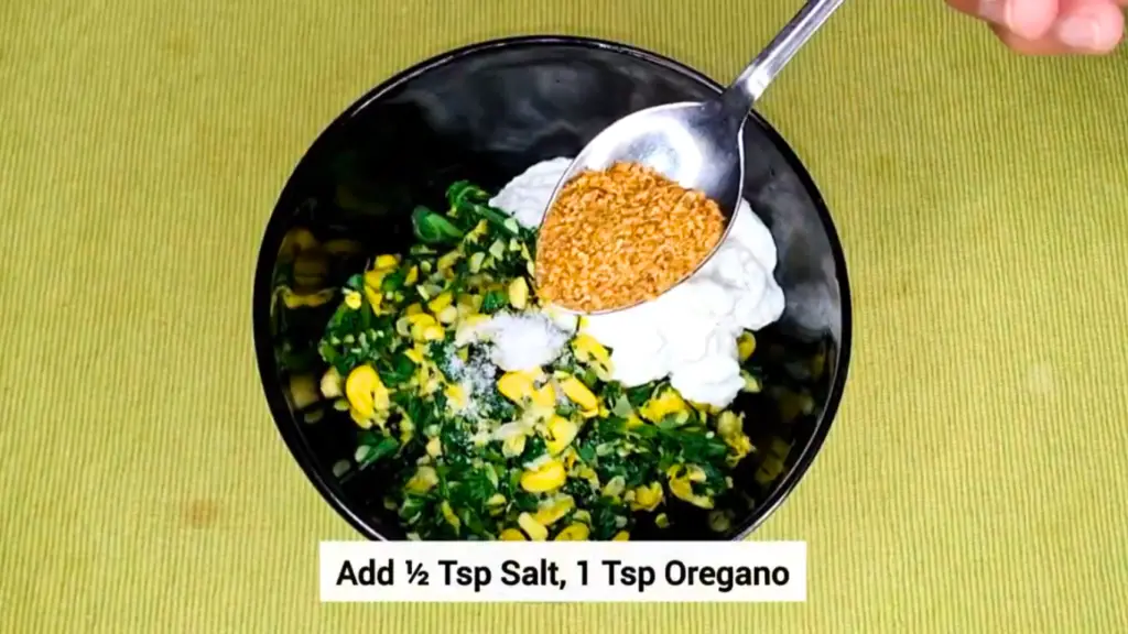 spinach corn sandwich