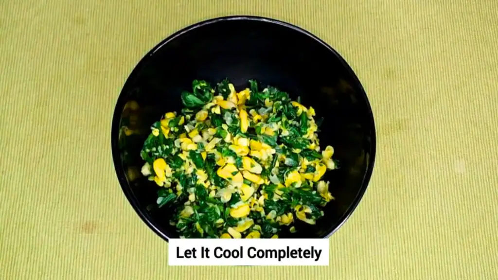 spinach corn sandwich