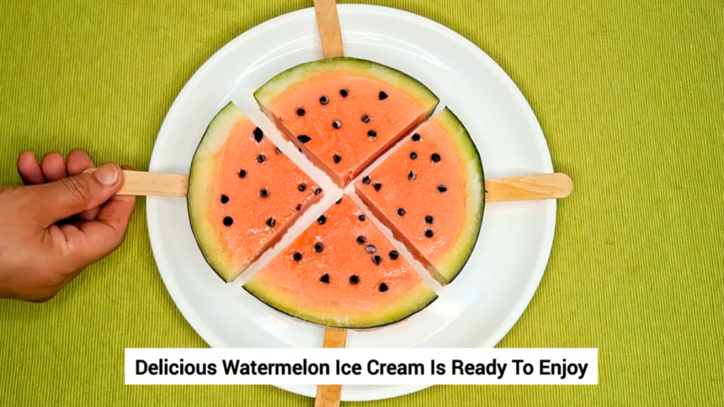 watermelon ice cream