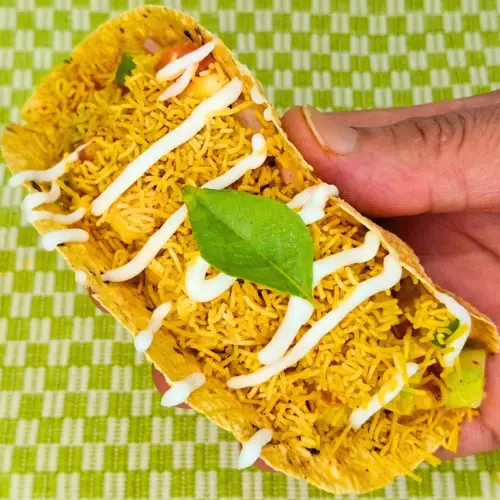 papad tacos
