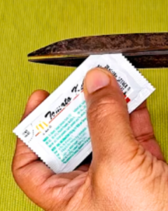 how to store leftover sachet