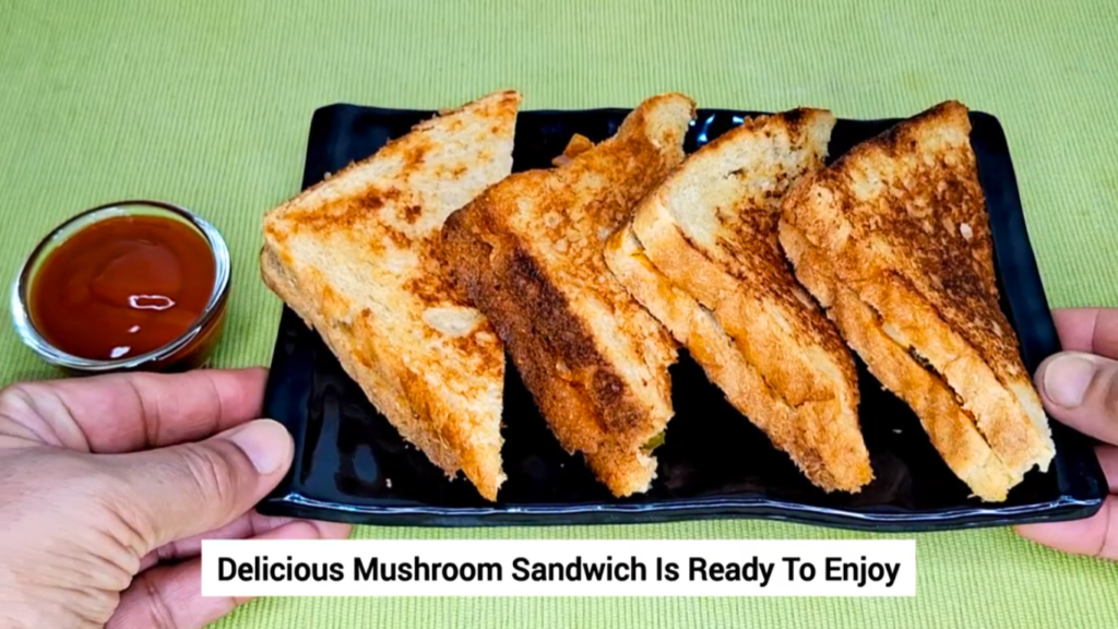 mushroom sandwich