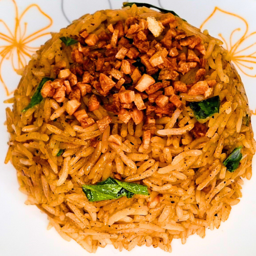 burnt garlic fried rice