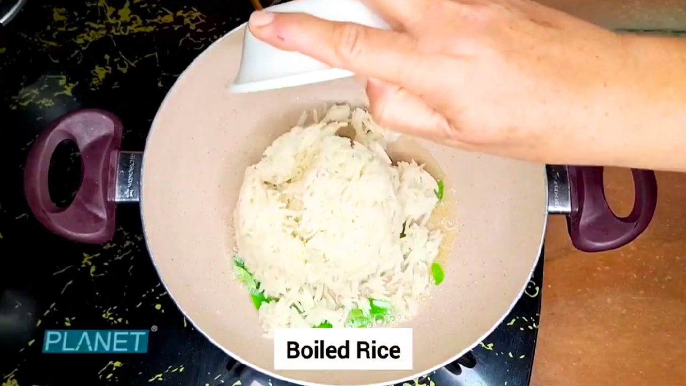Burnt Garlic Fried Rice | Garlic Rice | Fried Rice | Veg Rice Recipe