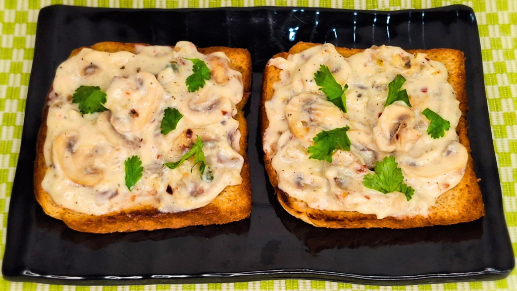 mushroom toast