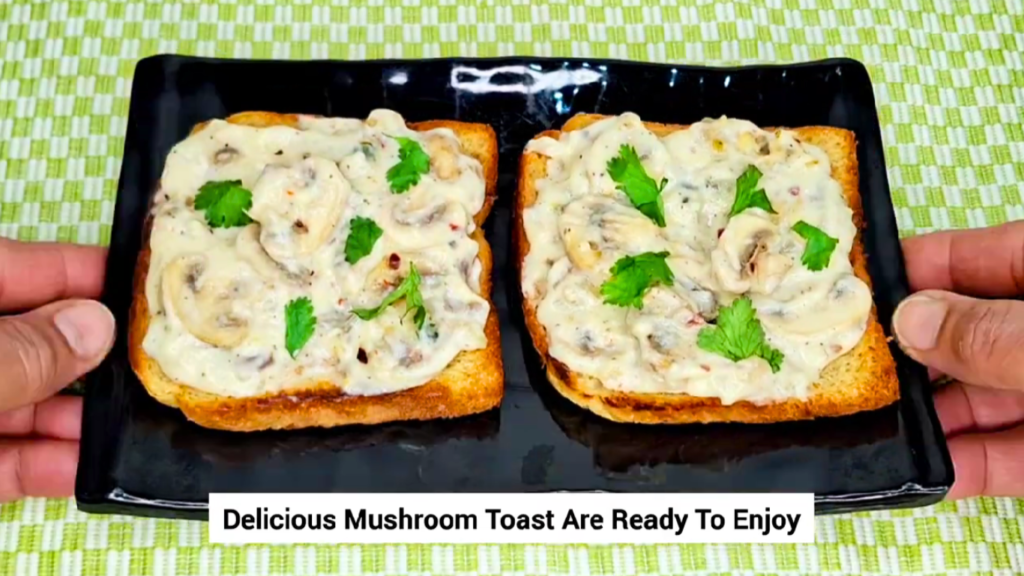 mushroom toast